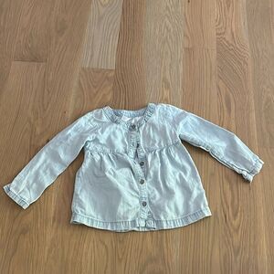 Carters long sleeve blouse 2T